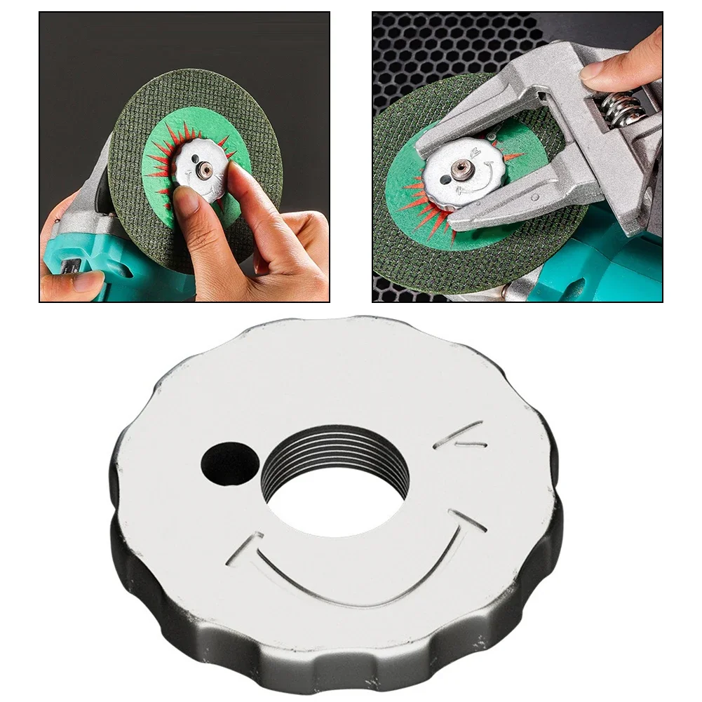 Notched Pressure Plate Cover for Type 100 Angle Grinder Easy Removal with Wrench Suitable for 100 Type Grinder/Polisher