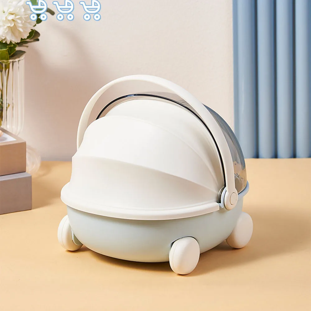 

Коробка для хранения детской коляски Labubu, декор для куклы, космический модуль Labubu, кукла, колыбель для сна, тележка, мебель для куклы-кровати