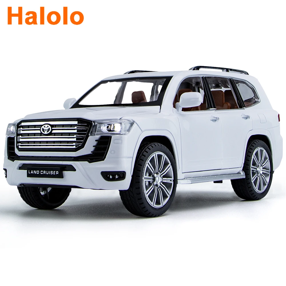 

1:24 Toyota LAND CRUISER LC300 SUV Alloy Car Model Diecast Metal Toy Off-road Vehicle Car Model Simulation Kids Gift A419