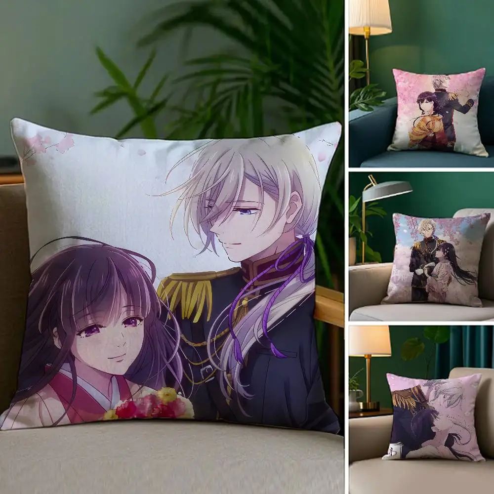 

Love Anime My Happy M-MarriageS Pillow Case Soft Plush Fabric Double Sided Print Decorative Home Living Room Gift Cushion Cover
