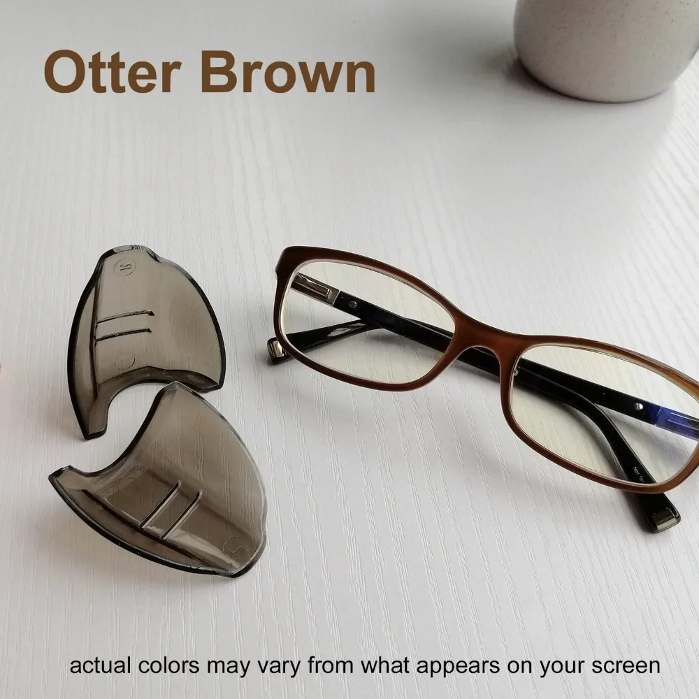 TPU Eye Protection Glasses Rose/Blue/Dark Green/Clear/Tawny 12mm Side Shields for Glasses Anti Fog Safety Glasses Small Frame