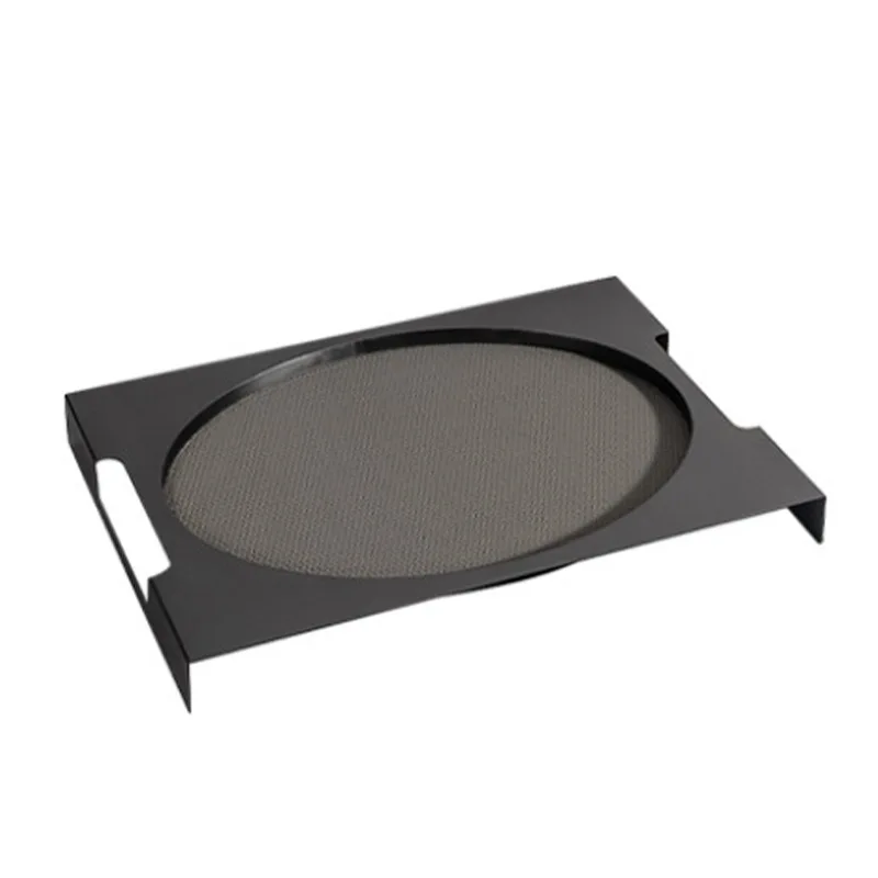 

Modern light luxury model room designer soft decoration with living room bedroom high-end leather tray storage box ornament