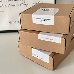 10Pcs Kraft Brown 3-Layer Cardboard Airplane Box Surprise Gift Express Box Clothing Box Folded Wedding Decor Packaging Box
