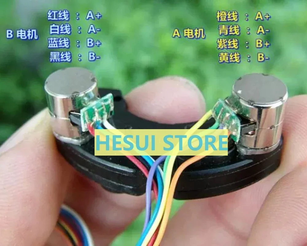 Deceleration stepper motor Miniature 8MM two-phase four-wire stepper  with deceleration