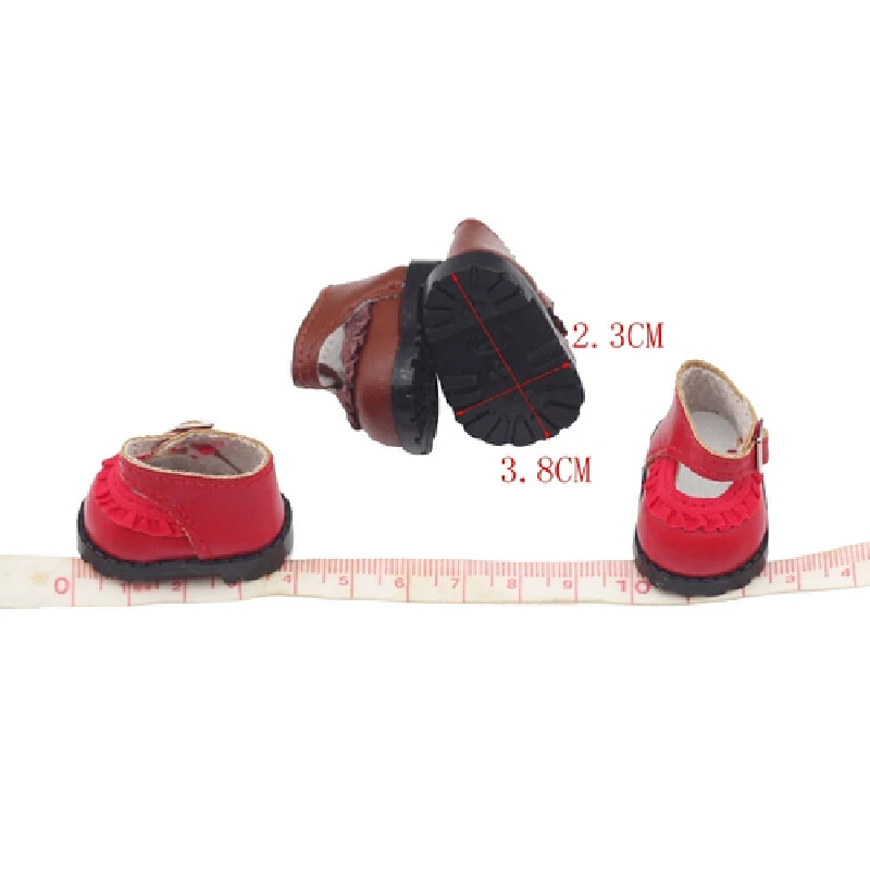 Labubu 10cm Shoes Accessories Cotton Hugging Doll Lace Shoes Princess Finger Leather Shoes Doll Peripheral Holiday Gift For Kid