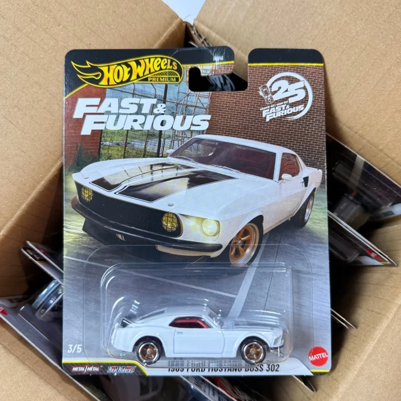 

Hot Wheels HNW46 Fast & Furious N Case Serise 1969 Ford Mustang BOSS 302 Model Car Collection Surprise Toys Model Car Die Cast