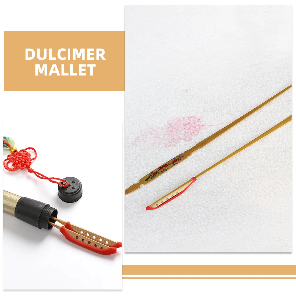 

2pcs Yangqin Mallets Bamboo Dulcimer Instrument Supplies Hammer Professional Performance Music Accessories Sturdy Longlasting