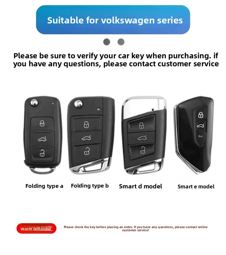 غطاء مفتاح السيارة لشركة فولكس فاجن فولكس فاجن جولف 8 MK8 ID.3 ID.4 كوبرا سكودا اوكتافيا A8 سيات ليون MK4 2020 2021 فورمينتور تاراكو #6