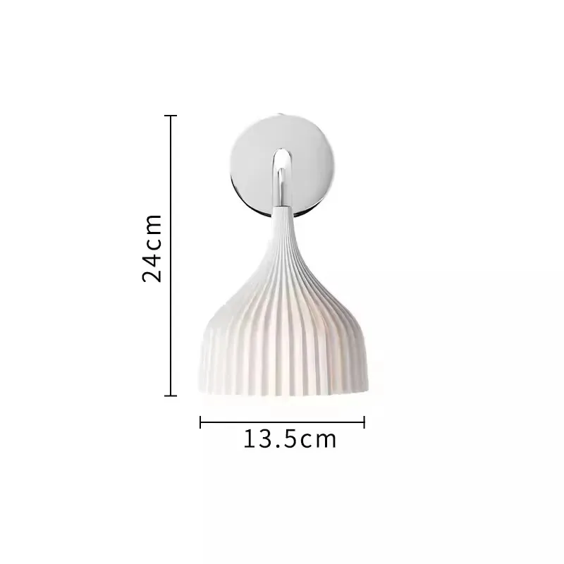 Modern Cream Italy Acrylic LED Wall Light Bedside Lamp Small Living Room Decor Ambient Wall Lamp Fixture