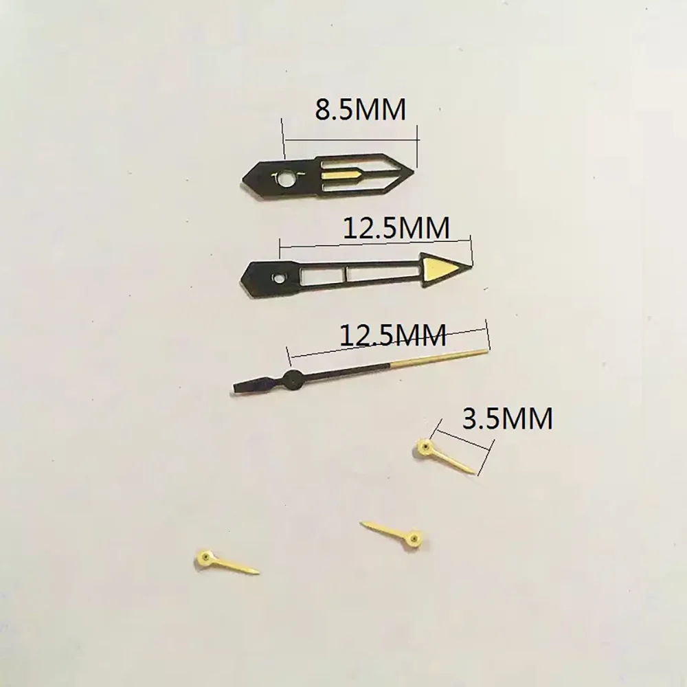 Watch Accessories Multi-Functional Quartz Watch Hands Suitable for PE90 Movement Watch Repair Parts 6-Pin Watch Needle