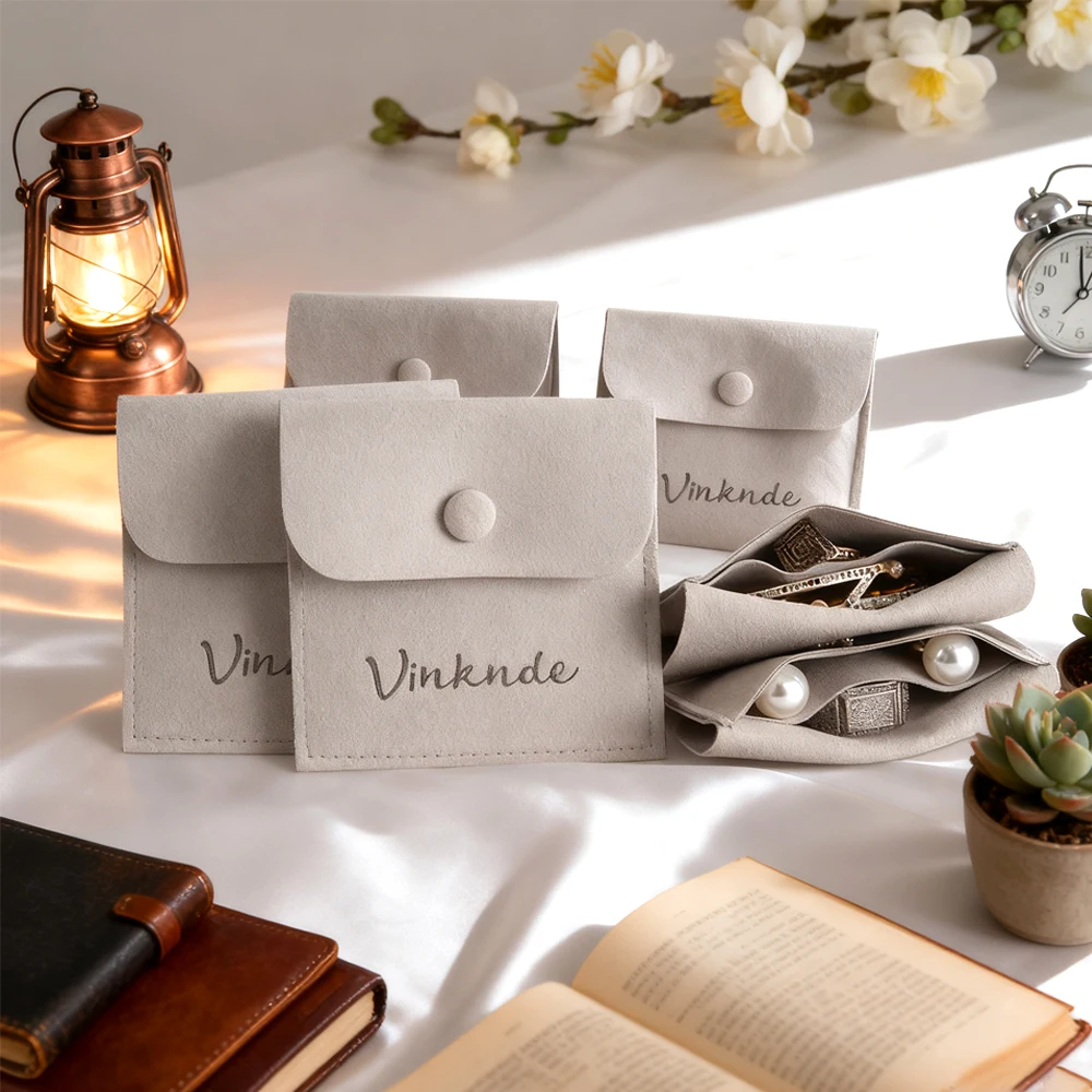 

Маленькие серьги, ожерелье, сумки на пуговицах, браслет, кольцо, бархатный конверт, клапан, упаковка, микрофибра, индивидуальный логотип, сумка для ювелирных изделий с разделителем