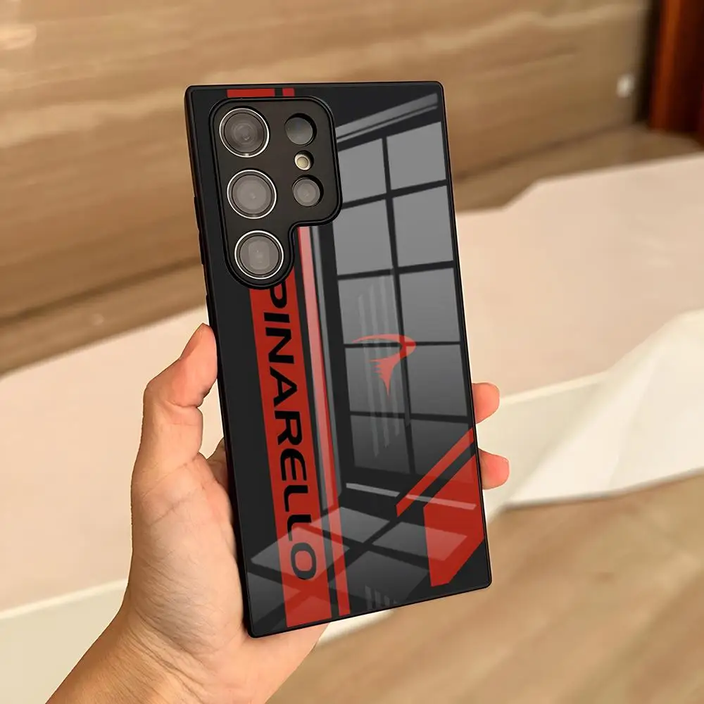 Sport P-Pin-are-llos Bicycle Phone Case For Samsung S26 S25 Ultra S23 S22 S24 Fe S21 Plus A57 A17 A37 A54 A53 A16 Glass Cover
