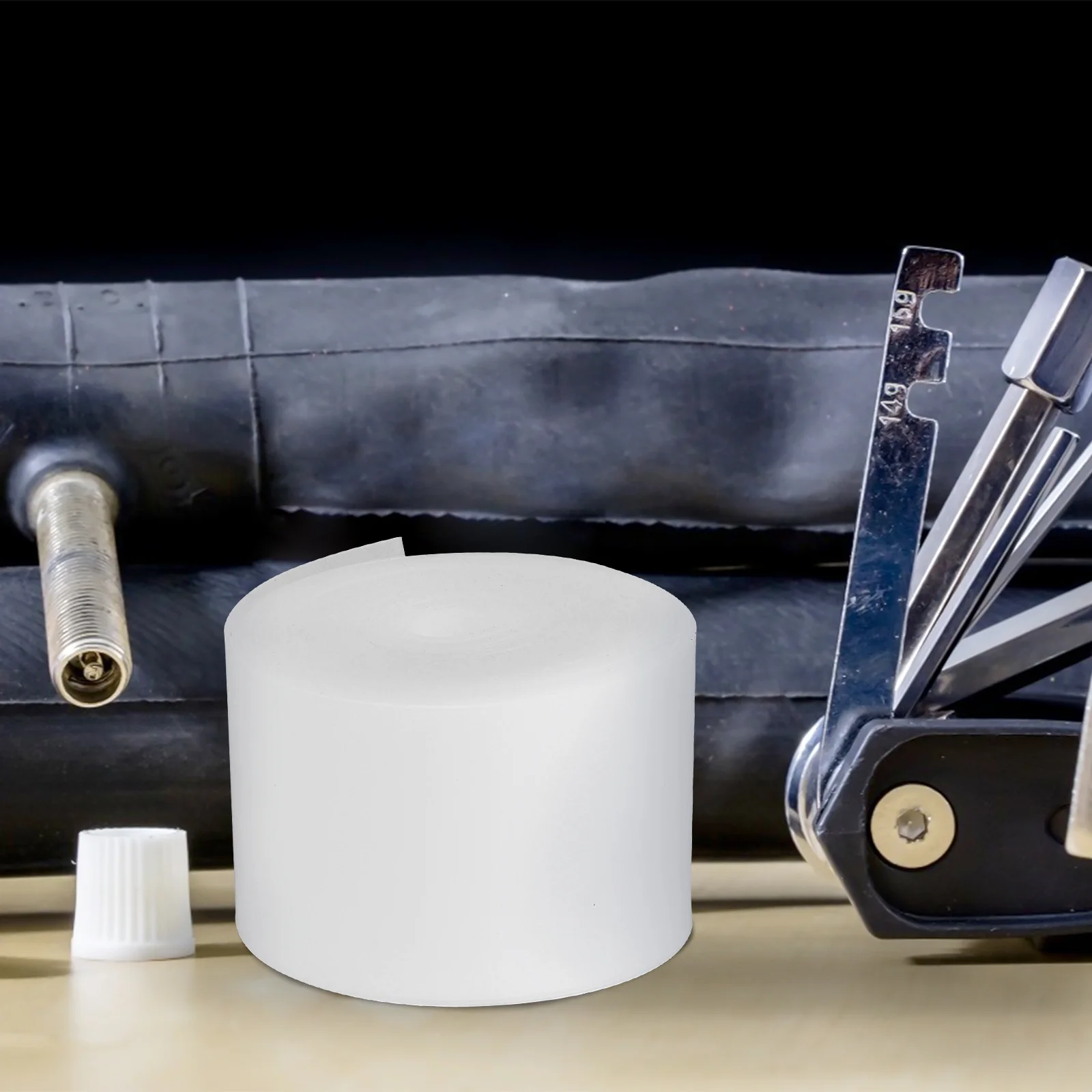 Bike Inner Tube Protector 2 Rolls Puncture-Proof Tap For Cycling Tire Liners Lightweight Tire Protector For Mountain