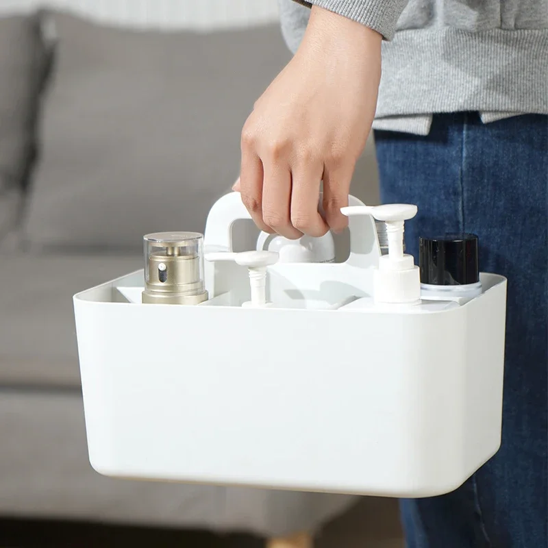 

Multipurpose Organizer Stackable Plastic Caddy With Handle, Desk, Makeup, Dorm Caddy, Classroom Art Organizers And Storage Tote