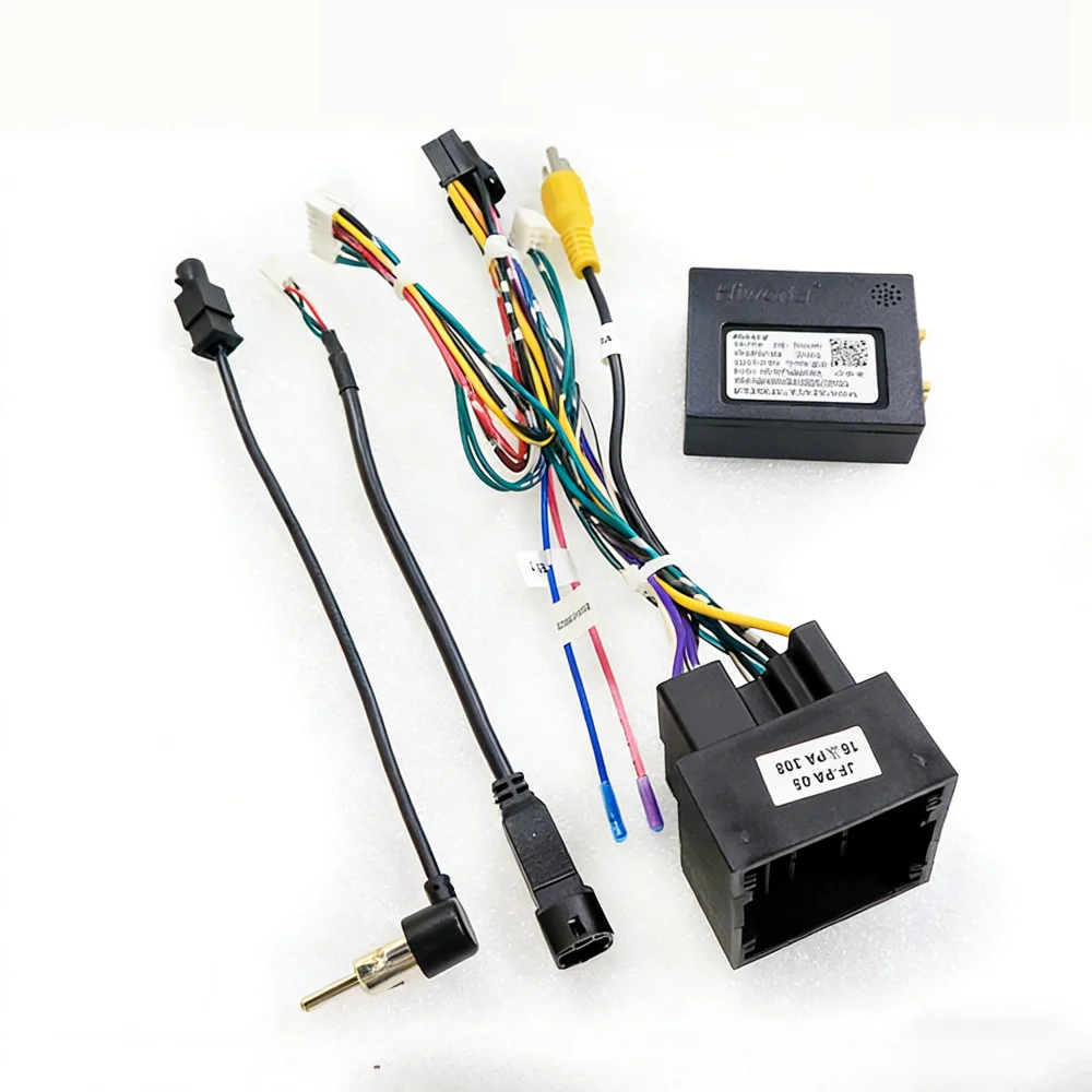 SWC Plug& Play Android Radio Cable Canbus Box for Peugeot 3008 Alur 2017/Partner 2022/ DS4 2018/ 208 2018 Multimedia Player Car