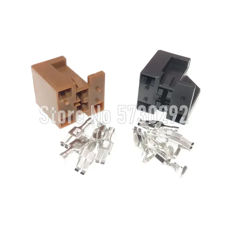 5P 6.3 Series Auto Unsealed Socket Automotive Connector Car Electric Wiring Harness High-power Plug 357 941 599