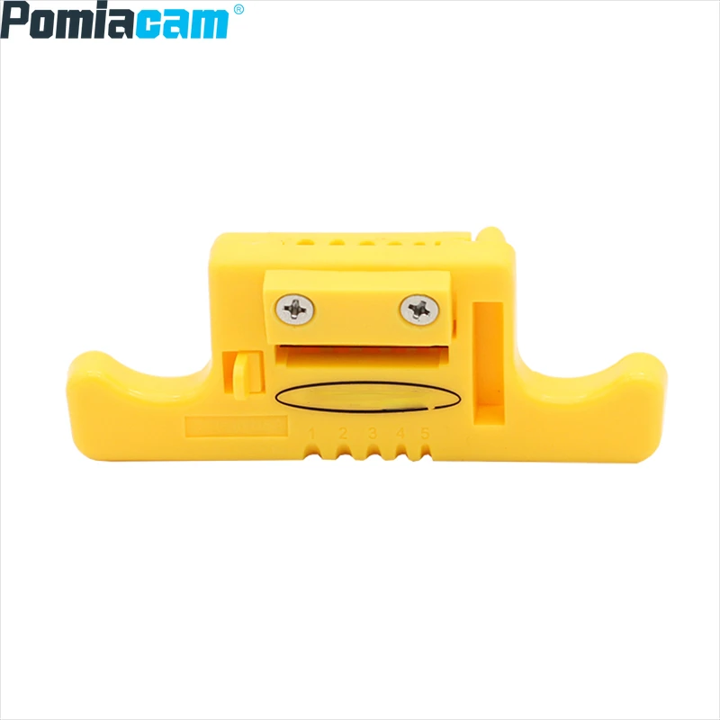 Miller MSAT 5 Yellow Fiber Cable Ribbon Stripper Loose Tube Buffer Mid-Span Access Tool 1.9mm to 3.0mm Replaceable Blade