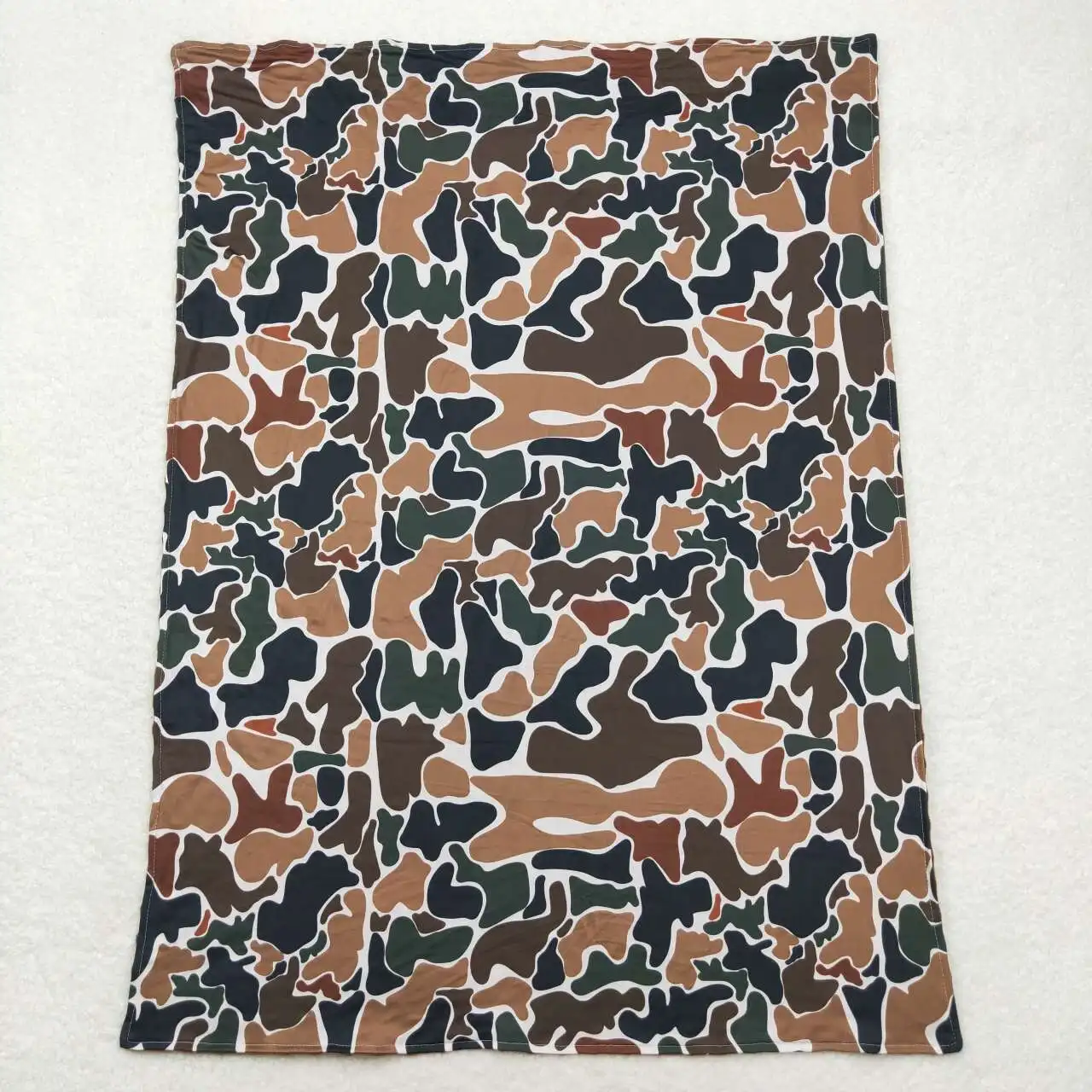 Wholesale Fashion Baby Boys Girls Brown Green Camouflage Beige Baby Blanket Nerborn Wholesale Boutique Children Clothes