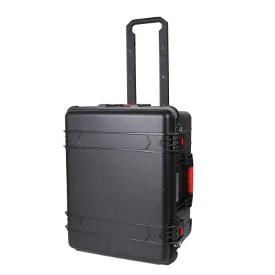 Hard IP67 Plastic Waterproof Shockproof Safety Equipment Instrument Case Travel Suitcase Trolley Tool Flight Box