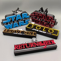 Science Film Movie 3D Signs Model Doll for Darth Vade STORM TROOPER Skywalker Jedi Knight Figure Display Collection Ornament Toy