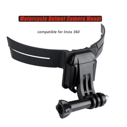 Kit de montaje de cámara de barbilla para casco de motocicleta, diseño autoadhesivo, soporte estabilizador de cámara, accesorios de cámara deportiva para bicicleta