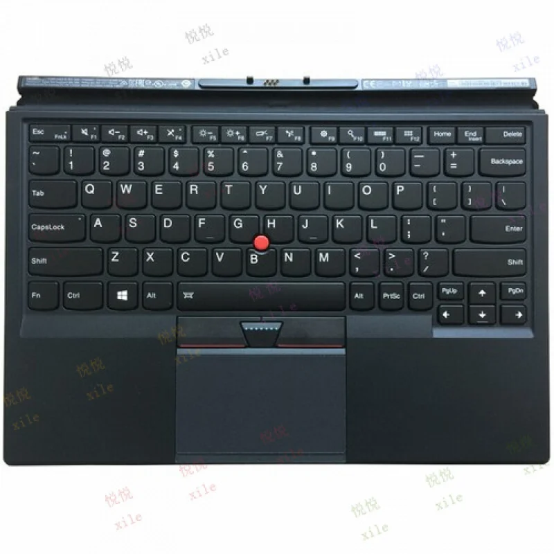 

L+ Red FOR Lenovo ThinkPad X1 Tablet Thin Keyboard US Backlit 01AW600 TP000820K1