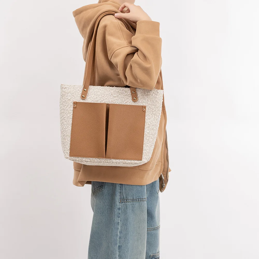 

Luxury Retro Tote Bag with Adjustable Strap - Large Capacity Handbag for Women Commute العاب جنسيةللازواج Сукні Для Вечірок