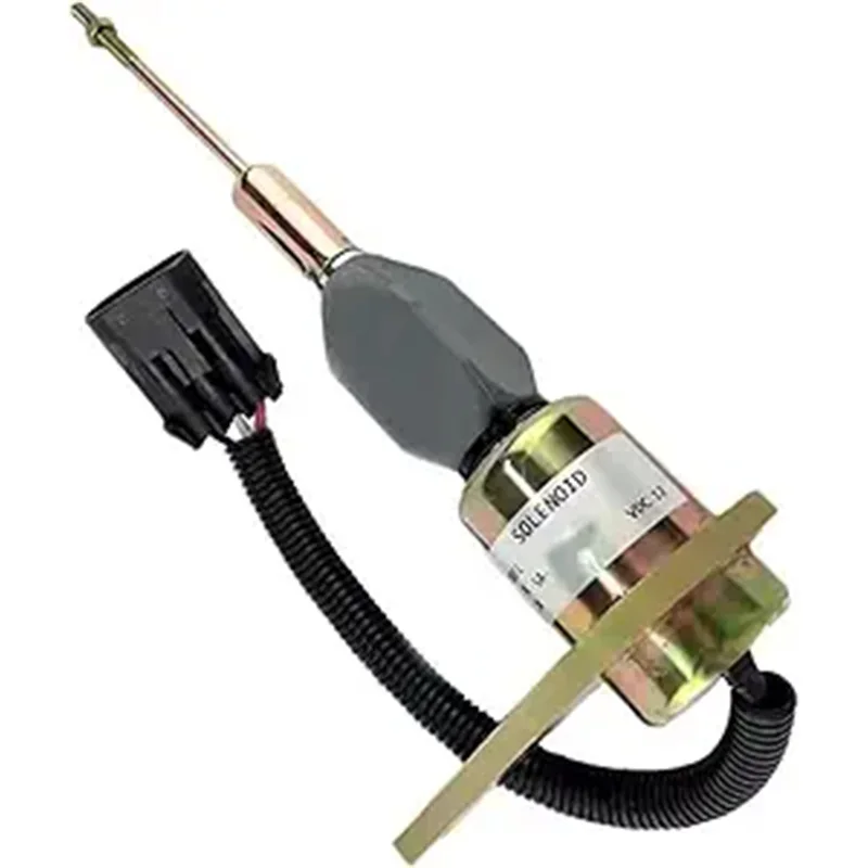 Fuel Shutoff Solenoid Compatible With for Cummins DT466 DT466E 1823723C91 24V