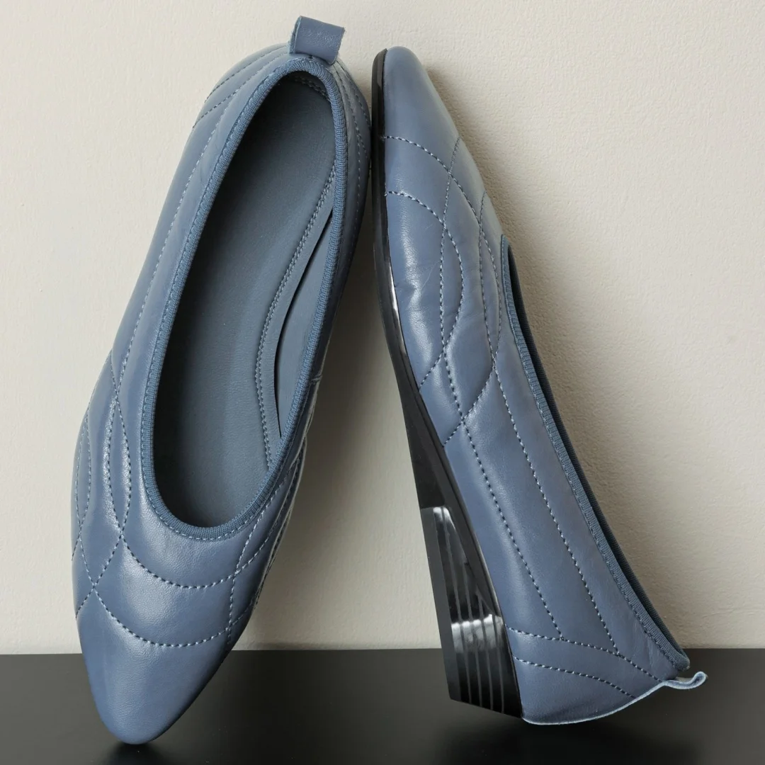 

Женские туфли-слипоны из овчины с заостренным носком danxuefei, высококачественные, мягкие, удобные, повседневные, для ежедневных прогулок и вождения, женская обувь