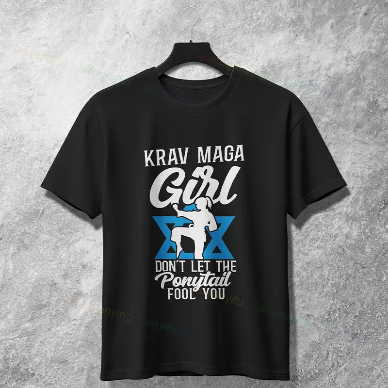 Camiseta gráfica divertida de los hematomas de Krav Maga son recuerdos para hombre y mujer, camiseta informal de manga corta de algodón puro, estilo informal