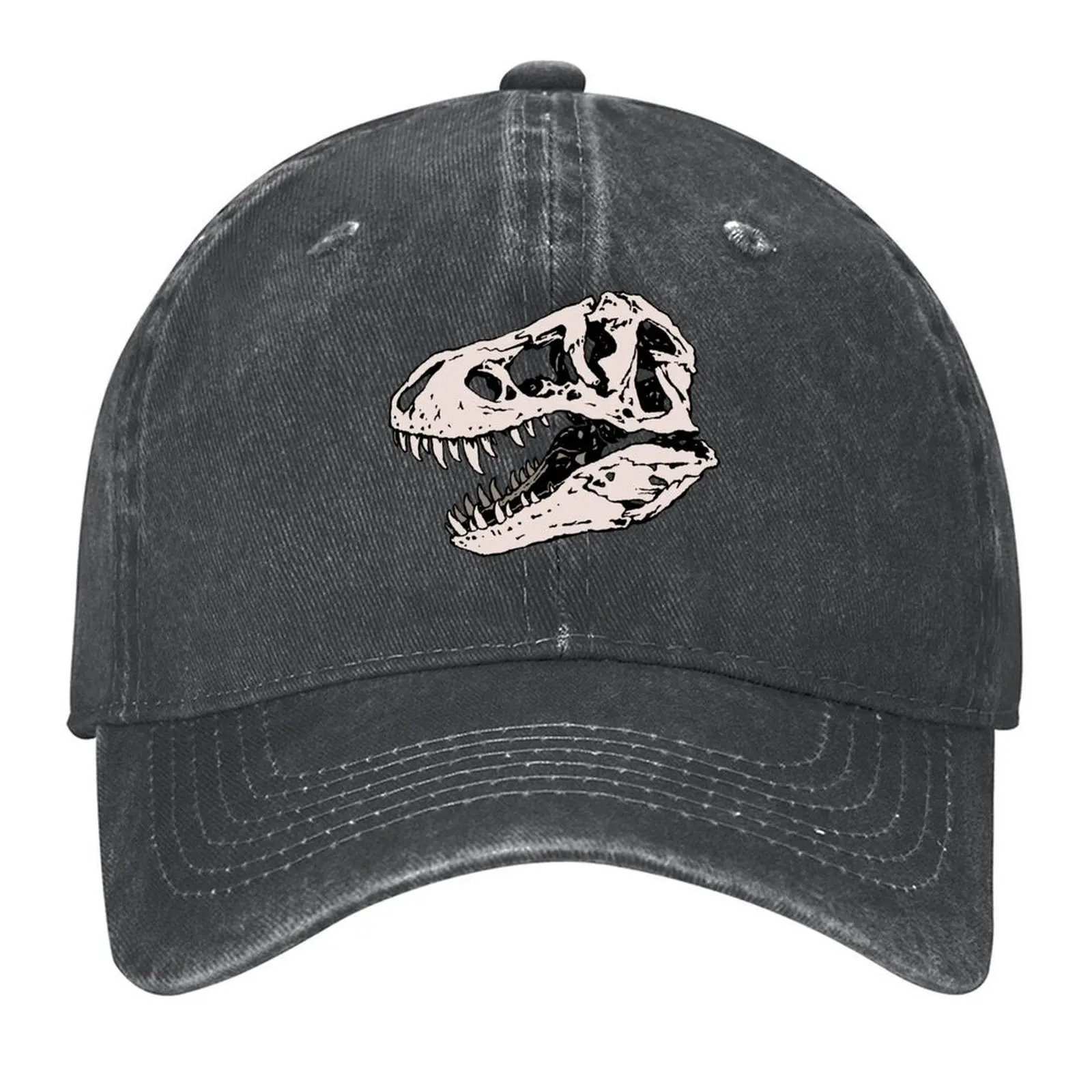 

Geo-rex Vortex Rose Quartz Dinosaur Skull Fossil Art Baseball Cap Rugby cute Hood Woman Hats Men's