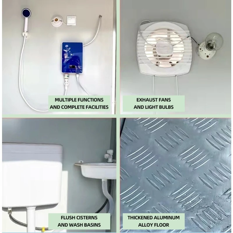 Durable Eco-Friendly Modern Design Easy Installation Portable Toilet