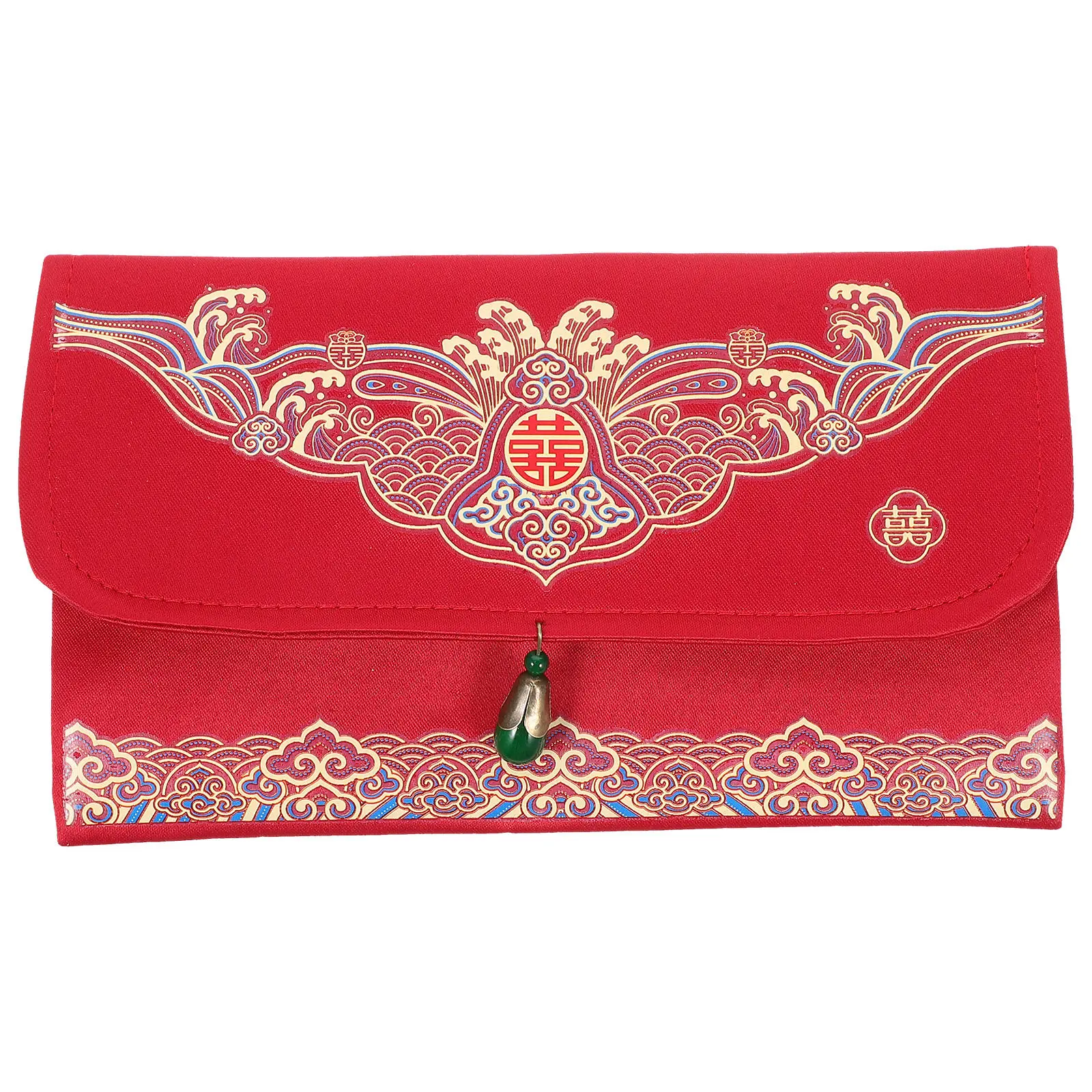 

Red Envelope Chinese Wedding Lucky Money Brocade Pouch for Jewelry Card Cash Gift Wedding Party Supplies Decoration