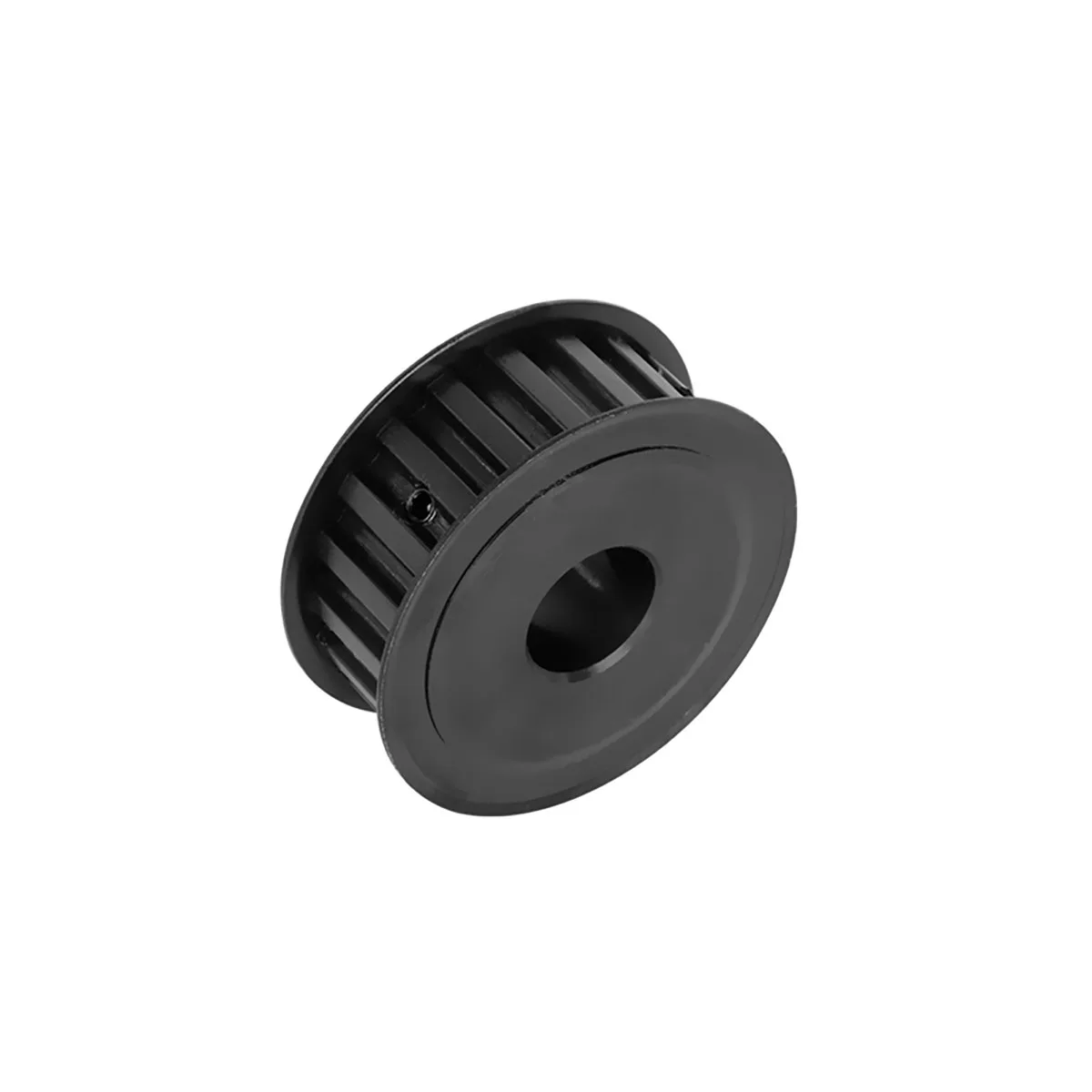 45# Steel Timing Pulley L-16T Keyway Bore 8mm~28mm Pitch 9.525mm Synchronous Belt Pulley For Width 20/25 mm L Rubber Timing Belt