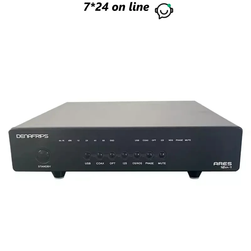 Denafrips ARES II 12th-1 Anniversary 24bit/384KHZ(USB)DSD 11.288MHZ(USB) DAC IIS i2S Input Power Supply Transformer 115V/230V