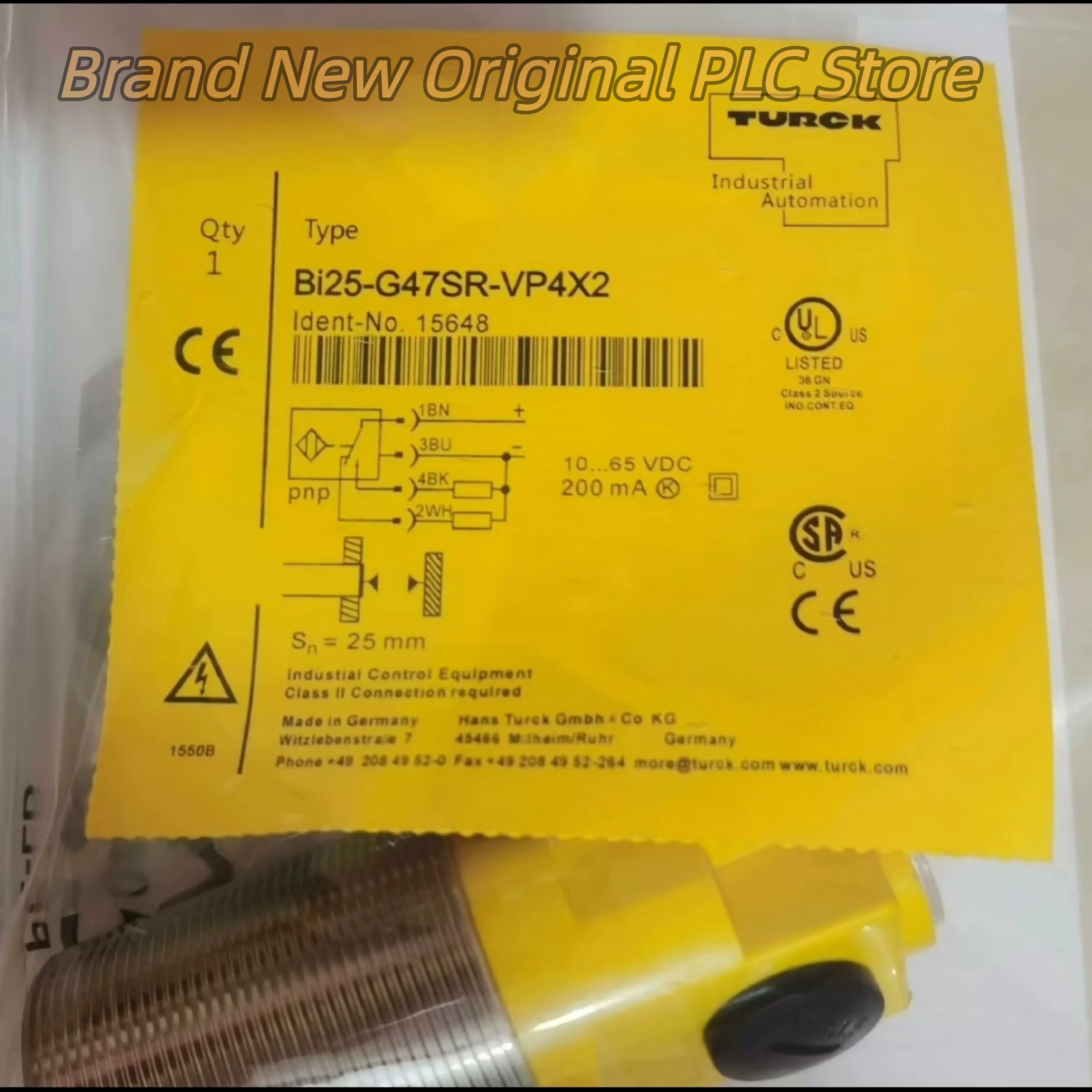 

Proximity Sensor Switch BI25-G47SR-VP4X2 BI5-M18-LIU brand new