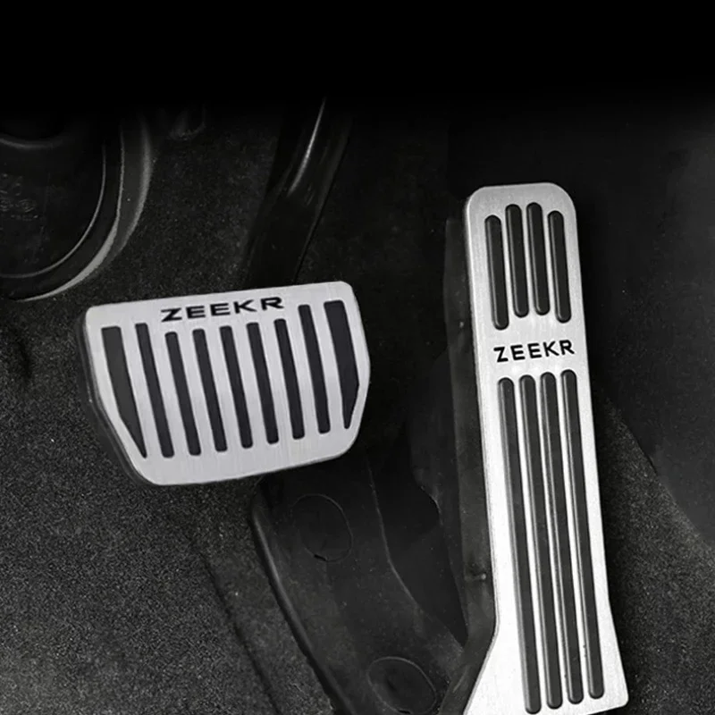 Gas Brake Pedal for ZEEKR 001/007/009/X Aluminum AlloyBrake Gas Accelerator Non-Slip Foot Pedal Auto car Accessories