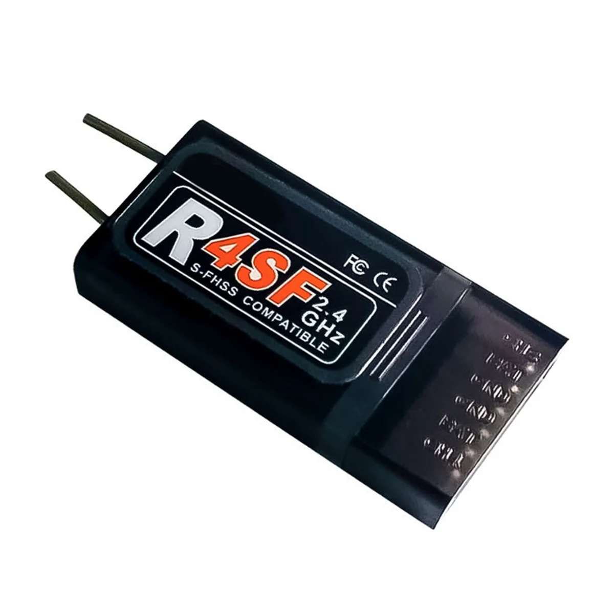 2.4G R4SF Receiver 4-CH S-FHSS/FHSS Compatible Receiver for Futaba T10J/T14SG/T18SZ/4PKS-R/T4PX