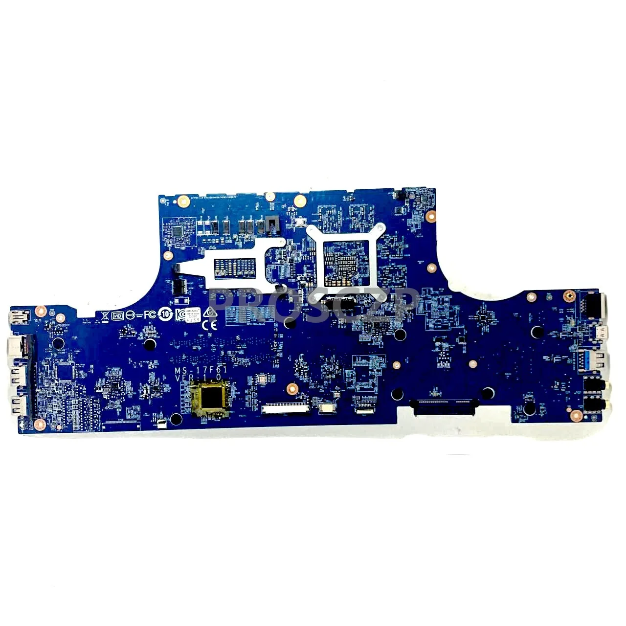 For MSI GF75 MS-17F61 Laptop Motherboard MS-17F61 VER:1.0 Mainboard W/SRH84 I5-10300H CPU N18P-G61-A-A1 GTX1650 100% Tested Good