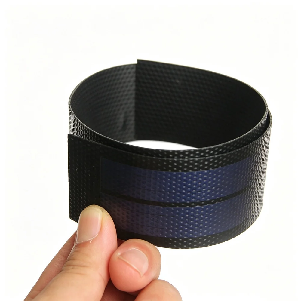 1W 6V Rollable Flexible Solar Panel Amorphous Silicon 500x40mm ETFE for Portable For Outdoor Solar Applications