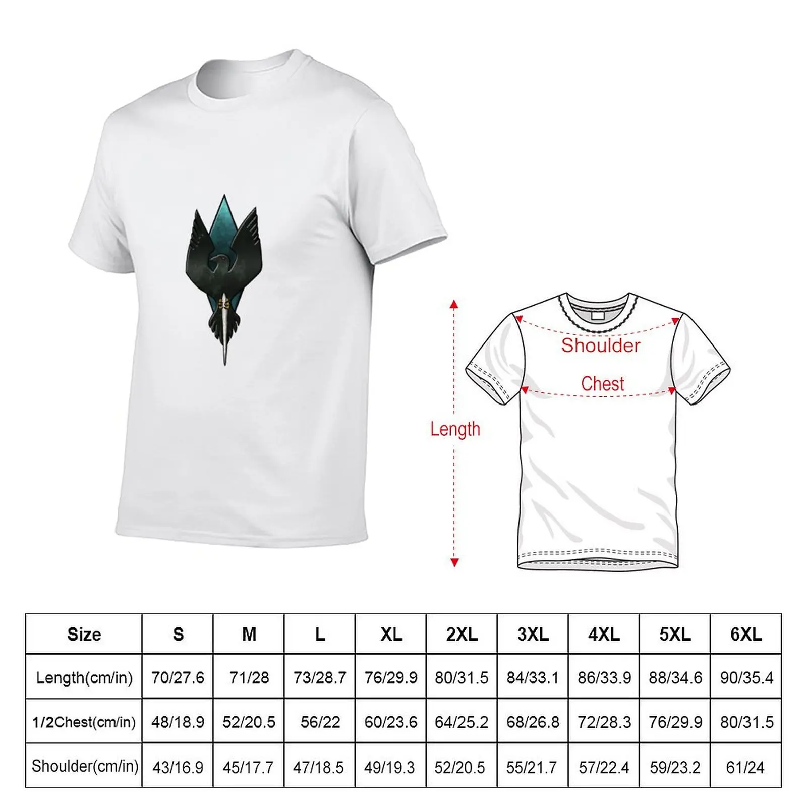 Clan Snow Raven T-shirt graphics anime for a boy plain t shirts men