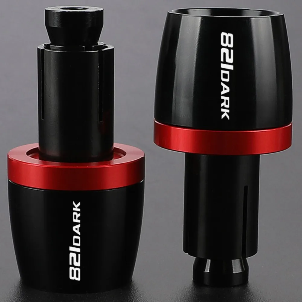

Universal Counterweight Plug Slide CNC Handlebar Grips Bar Ends Cap For DUCATI 821 DaRk 2017 2016 2015 2014 821DaRk Accessories