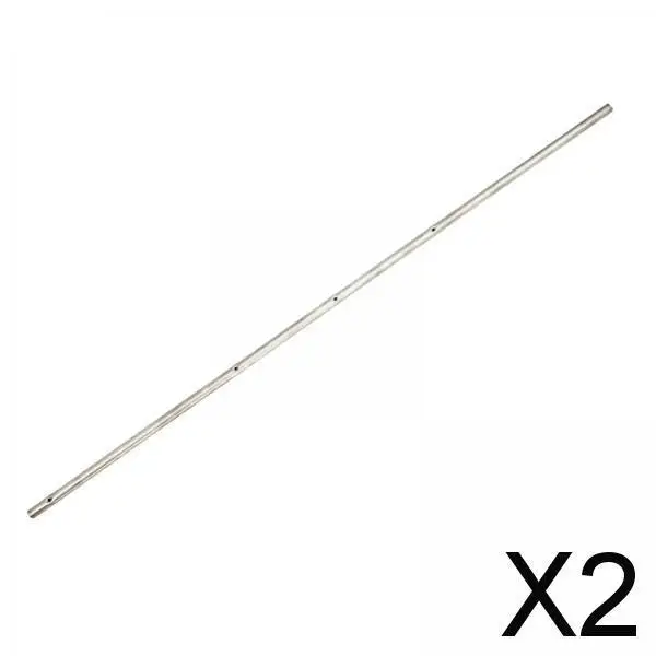 2xsteel Rods Family Adult Kids Arcades macchina da calcio balilla Foosball Table Rod 52.5cm Dia 8mm