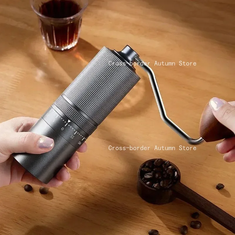 NEW Professional Manual Coffee Grinder  Grinder  Household Portable External adjustable hand cranked bean grinder