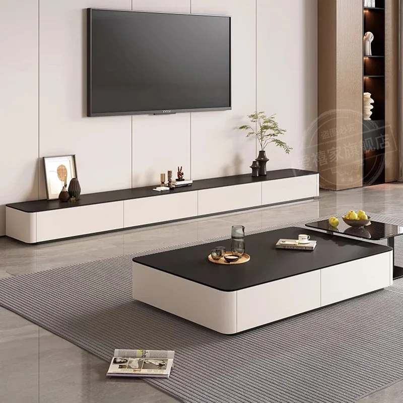 ديكور فاخر طاولة القهوة تخزين فاخر مربع بسيط طاولة القهوة الشمال تصميم خدمة الجمال ميسا أثاث الفندق المساعد