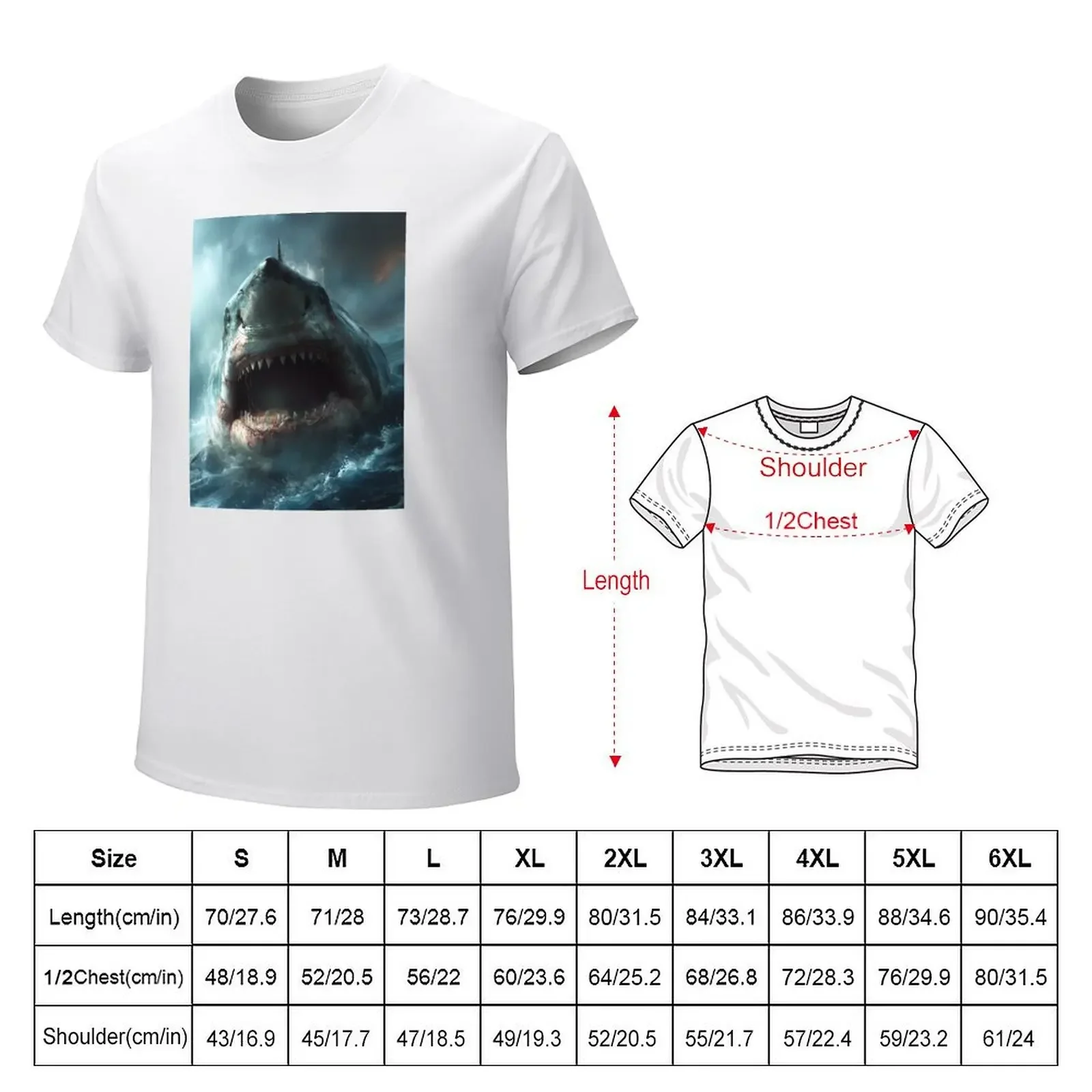 Digital Art Movie Poster - Cinematic Illustration Print T-Shirt blanks shirts graphic tees funny t shirts for men