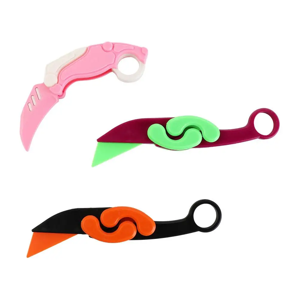 Carrot 3D Gravity Carrot Toy Gravity Push Card Gravity Carrot Fidgets Toy Foldable Fidgets Magnetic Gravity Paw Toy