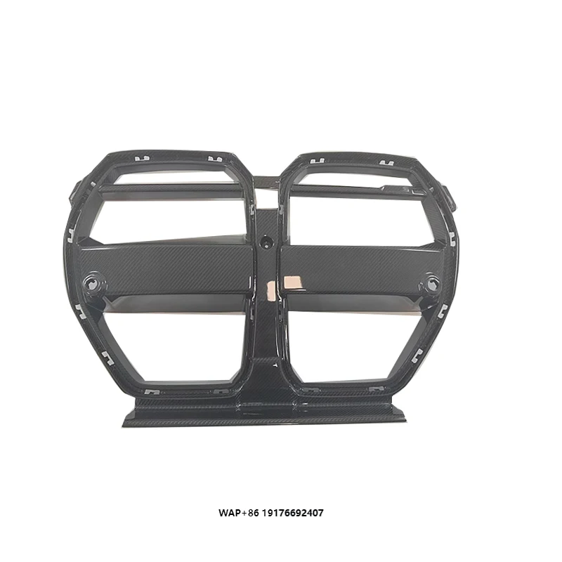 

High Quality Whole Piece V Style Dry Carbon Fiber Grille for G82 M4 G80 M3 Perfect Fitment