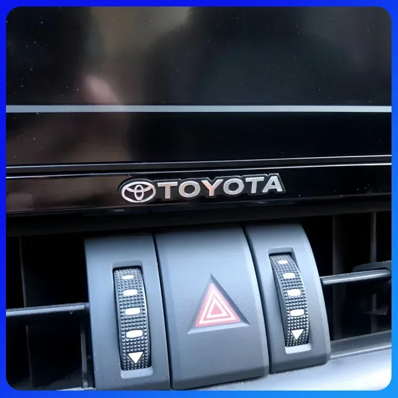 

Stereo sticker car audio decoration badge For Toyota chr Corolla Camry rav4 hilux prius avensis auris Prado fortuner Harman Bose
