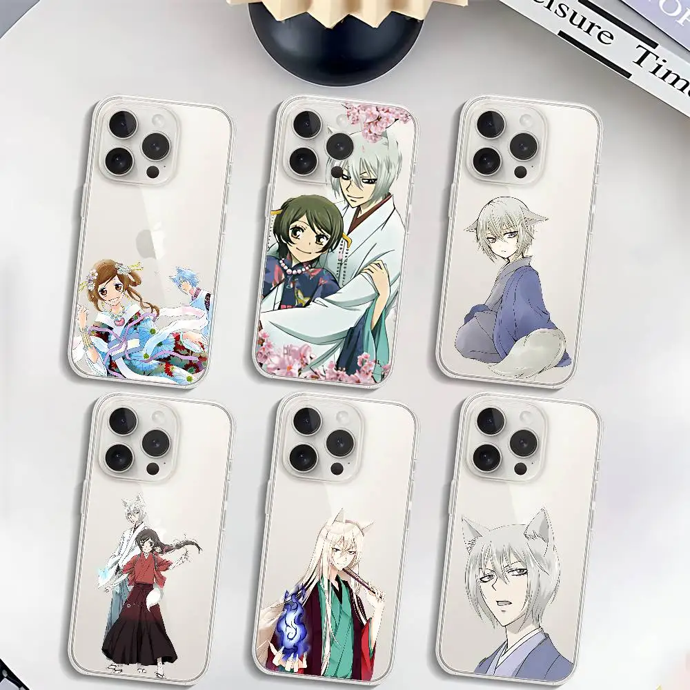 

Чехол для телефона Anime Tomoe Kamisama, мягкий прозрачный противоударный чехол для IPhone 17,16,15,14,13,12,11 Pro Max, Mini и Plus